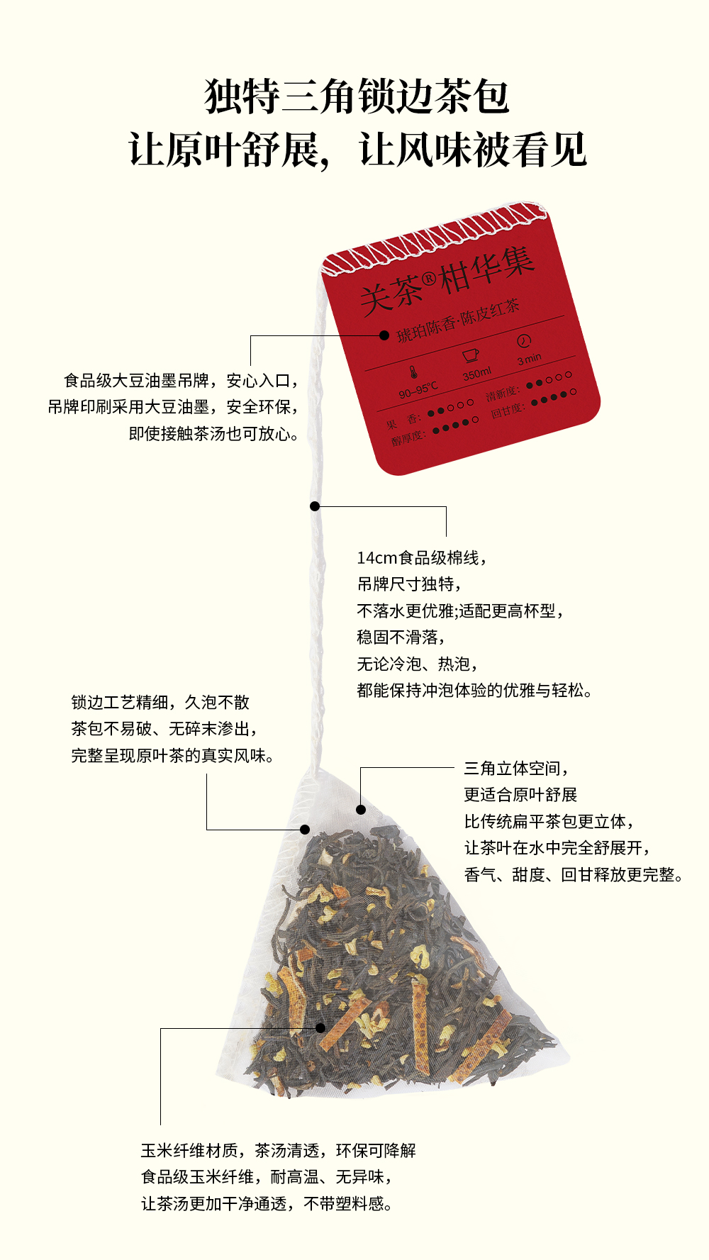 关茶®柑华集  东方柑香茶礼（5款 · 25泡） 详情页 16