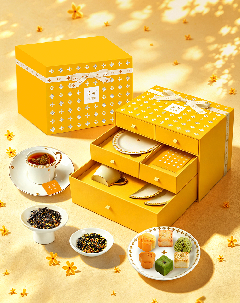 关茶®桂月集 · 月设（茶点·桂花茶·器物） 详情页 03