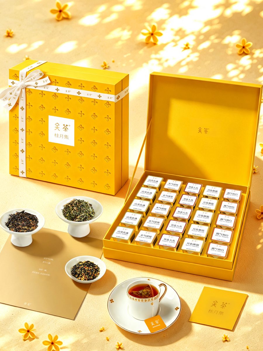 关茶®桂月集 · 月藏（桂花茶x25）