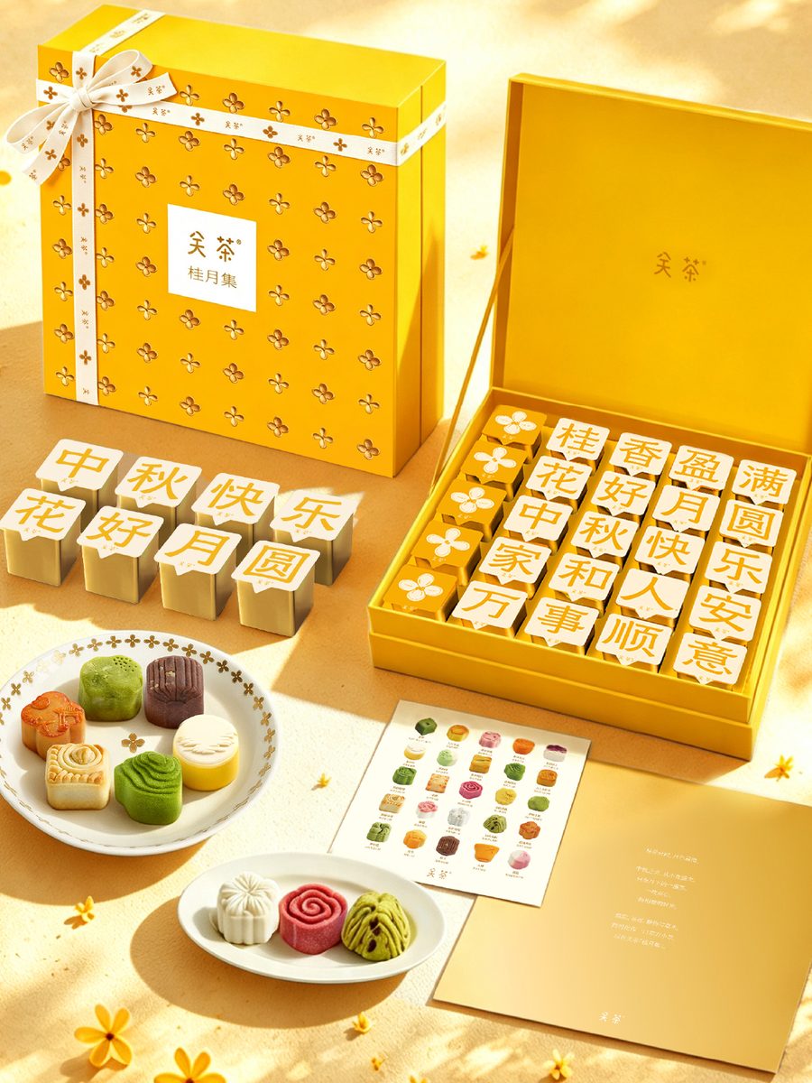 关茶®桂月集 · 月满（茶点x25）